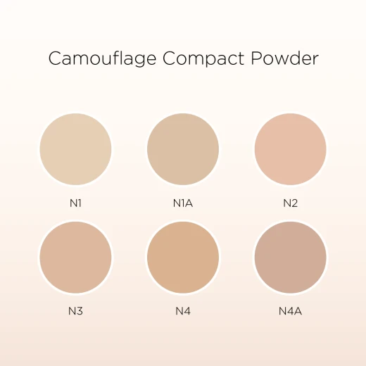 COVERDERM Waterproof Camouflage Compact Powder 04 for Dry Sensitive Skin 10g Flawless Concealing Makeup - Coverderm - Image 2