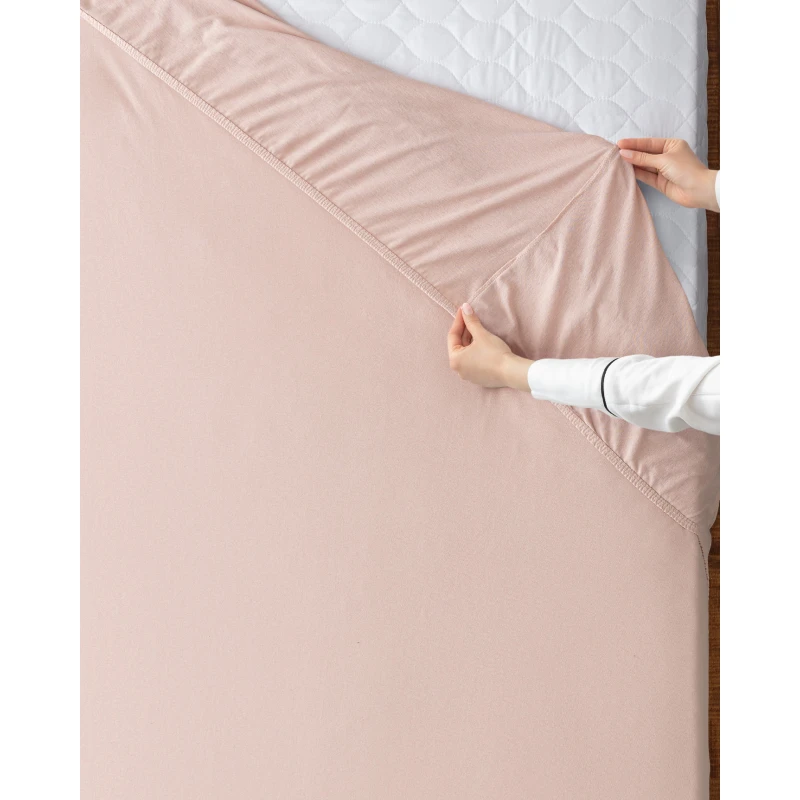 طقم ملاءات سرير شير 280×280 سم + 2×(50×75 سم) + 280×280 سم من مدام كوكو - مدام كوكو