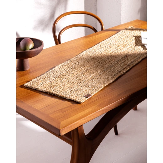 Madame COCO Woven Table Runner 35×115 cm – Elegant Dining Table Placemat, Decorative Kitchen Textile for Serving Table Settings & Home Dining Decor Madame COCO Woven Table Runner 35×115 cm – Elegant Dining Table Placemat, Decorative Kitchen Textile for Serving Table Settings & Home Dining Decor