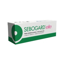 Didacooper - Sebogard Elle Acne Treatment Cream for Women  30 ml, for Hormonal & Adult Acne Solution with Chelisin Technology  (Acne Tarda), Balances Sebum, Reduces Blackheads & Post-Acne Marks