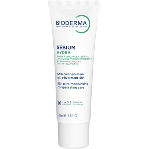 Bioderma Sebium Hydra Moisturising Compensating Care Acne-Prone Skin, 40 Ml