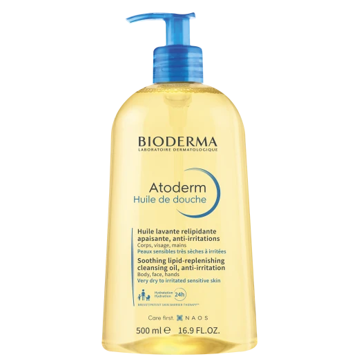 Bioderma - Cleansing Shower Oil - Atoderm Ultra-nourishing Anti-irritation 500ML