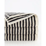 بشكير ضيوف 30*50 سم من Cawo Stripes - أسود - كاوو