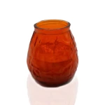 شمعة غير معطرة بمرطبان من Price's - برتقالي - برايسز