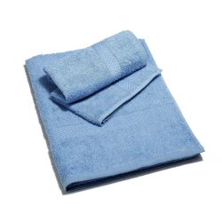 Caleffi Minorca Towel Set - Blue 2-Piece