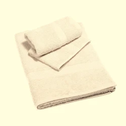 Caleffi Minorca 2-Piece Towel Set - Cream