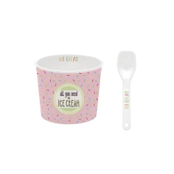 Easy Life Onfleek 2-Piece Ice Cream Set in Box - Pink