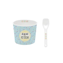 Easy Life Onfleek 2-Piece Ice Cream Set in Box - Blue