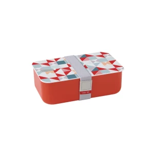 Easy Life Abstract 1000ml 1-Layer Lunchbox - Red