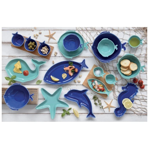 طبق شوربة 24*22 سم من Easy Life Toscana - أزرق - ايزي  لايف - Image 6