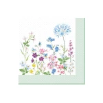 طقم مناديل طعام 20 قطعة من Easy Life Florasion - ألوان متعددة - ايزي  لايف