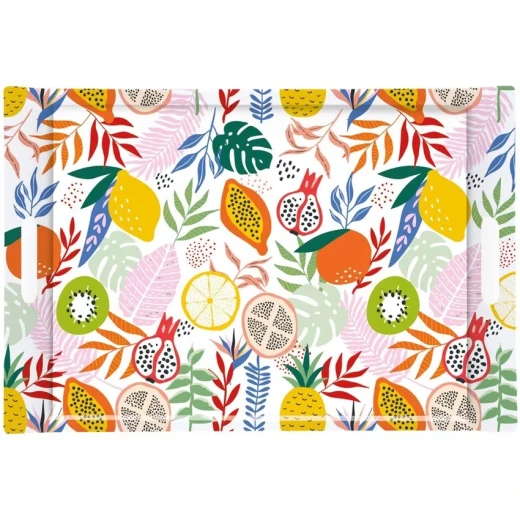 صينية 49*34 سم من Easy Life Tutti Frutti - ألوان متعددة - ايزي  لايف - Image 2