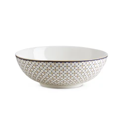 Easy Life Charles Bowl - Blue & Gold 23cm