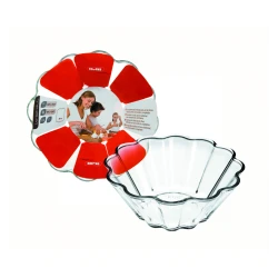 Ibili Kristall 20cm Glass Oven Brioche Mould