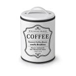 Ibili 11x16cm Coffee Canister with Handle - White - Ibili