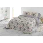 طقم لحاف مجوز- بيج وفيروزي 4 قطع من ارمن - ارمن