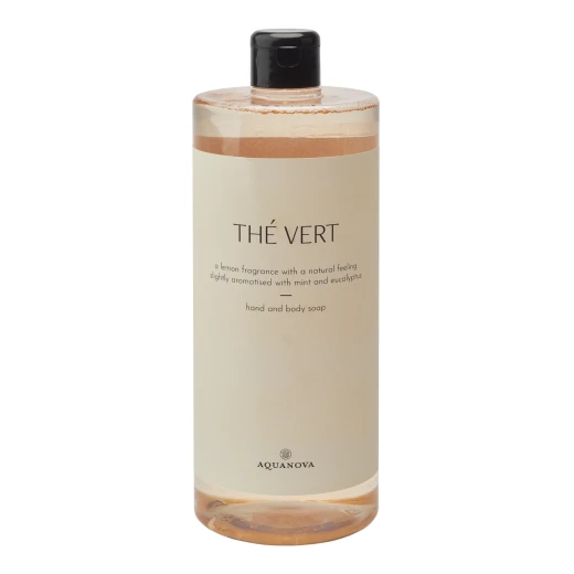 Aquanova Paris Liquid Hand & Body Soap Refill - Thé Vert 1000ml - Aquanova - Image 2