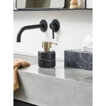 ضاغطة صابون سائل صغيرة 30 مل من Aquanova Nero - أسود - أكوانوفا
