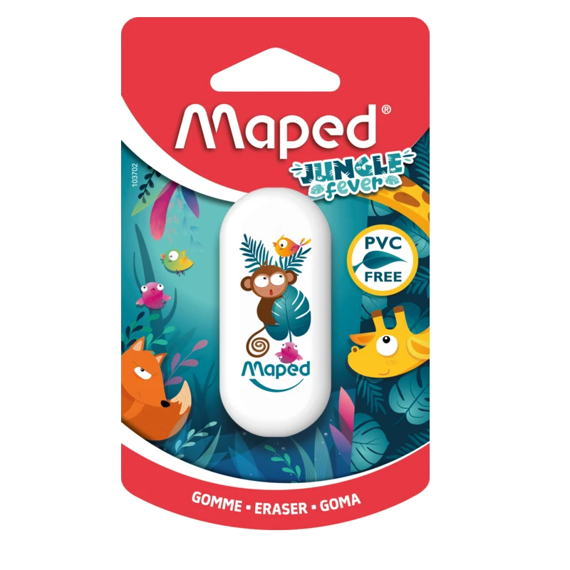 ERASER JUNGLE FEVER X1 BLISTER - Maped