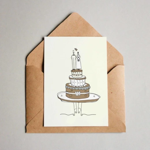 Elegant Gift Card with Premium Brown Envelope 14×20 cm Ideal for Various Occasions - Limited addition - Image 3