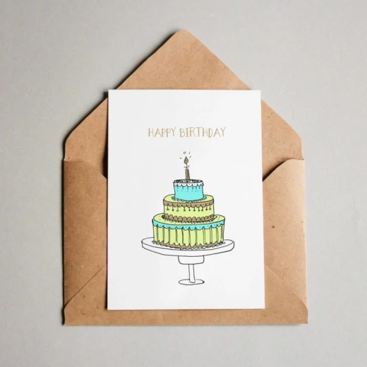 Elegant Gift Card with Premium Brown Envelope – 14×20 cm – Ideal for Various Occasions - Limited addition - Image 3