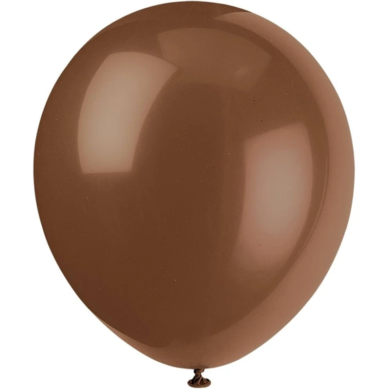 Balloon 1 Piece, High-Quality Material, Suitable for Air or Helium Inflation, Perfect for Parties & Events Brown - Stoys