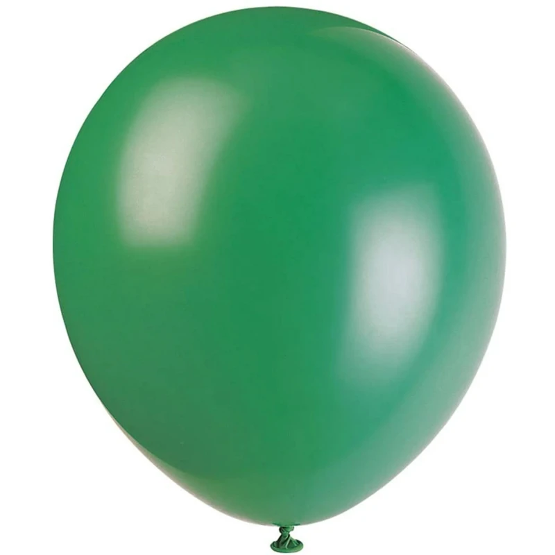 Balloon 1 Piece, High-Quality Material, Suitable for Air or Helium Inflation, Perfect for Parties & Events Dark Green - Stoys