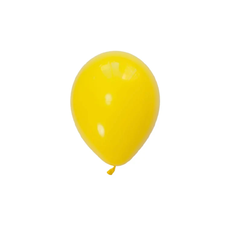 Balloon 1 Piece Durable Latex Balloon for Parties, Events & Decorations High-Quality Material Yellow - Stoys