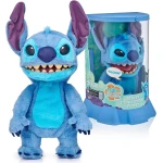 Disney Real FX Disney Stitch Plush – Interactive Character with 100+ Sounds & Realistic Animations - Disney