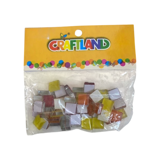 قطع فسيفساء ملونة صغيرة للحرف اليدوية – كرافت لاند - اس ستيشنري - Image 2
