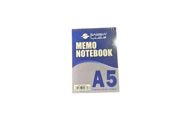مفكرة ملاحظات  بحجم 5 – 100 ورقة