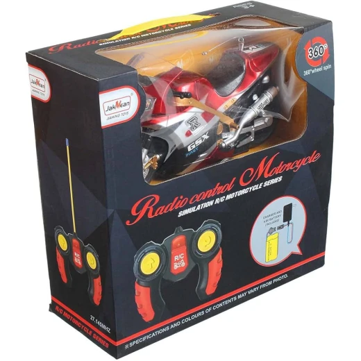 JakMean Radio-Controlled Motorcycle – Full 360° Motion RC Bike
