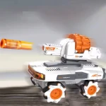 روبوت قتالي للأطفال –   50- مطلق طلقات رغوية - ستوي