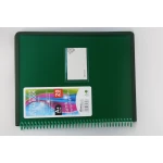 Chamyi Spiral Binder Clear Book – Extra Large Capacity with Elastic Closure - Sstationery