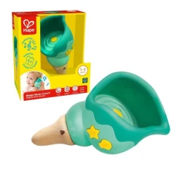 Hape Magic Music Conch – Sensory Musical Shell Toy for Early Sound Exploration