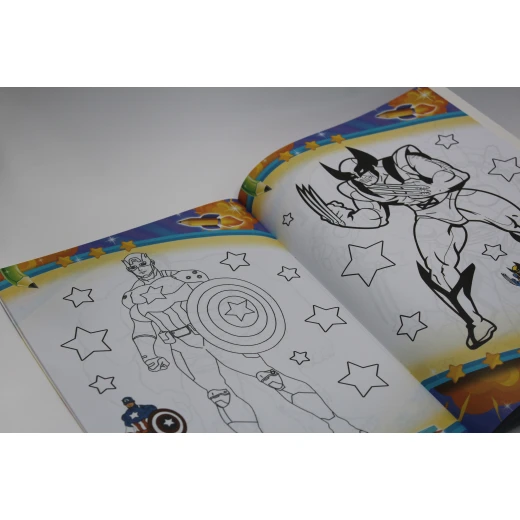 كتاب التلوين والرسم لأبطال مارفل - ستوي - Image 3
