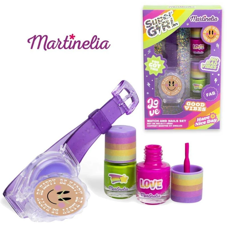طقم الساعة والأظافر مارتيلييا - Martinilla