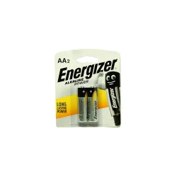 Energizer Power Alkaline AA Battery, 1.5V, Pack of 2, Long-Lasting Energy