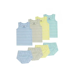 Junior Baby Boy's Set & Printed Panties, (0-3 M)