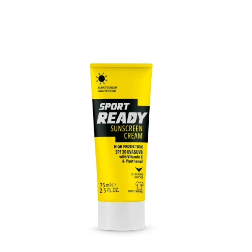 Sport Ready Sunscreen Cream, High Protection Spa 30 UVA & UVB with Vitamin E & Panthenol, 75 ml - Sport Ready - Image 4