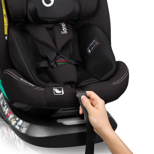 Lionelo Car Seat Bastiaan one I-Size, Black Carbon - LIONELO - Image 5