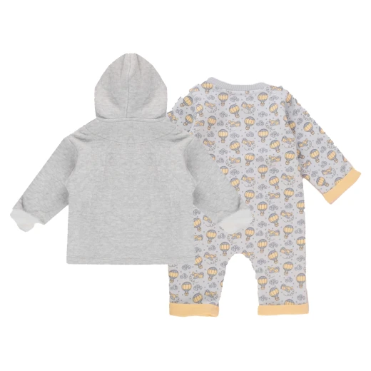Junior Sky Printed Bodysuit & Jacket (6-9 m) - Junior Clothing - Image 5