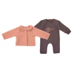 Junior Smell The Flower Bodysuit & Jacket (9-12 m) - Junior Clothing