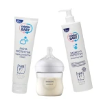 Mister Baby Protective Path Foam & Nappy Protective Cream Set (Free Bottle) - Mister Baby