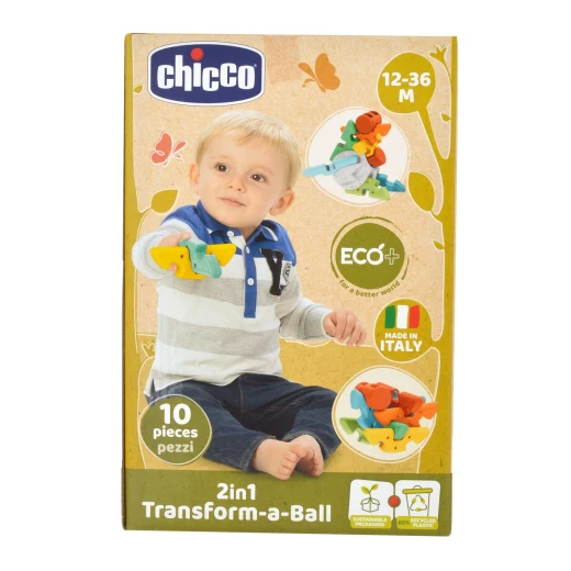 كرة شيكو 2 في 1 للبناء – Eco+ (من 12 إلى 36 شهراً) - تشيكو - Image 4