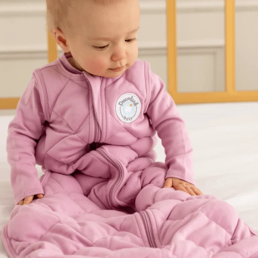 Dream Weighted Sleep Sack, Misty Mauve, 0-6 Months - Dreamland baby - Image 3