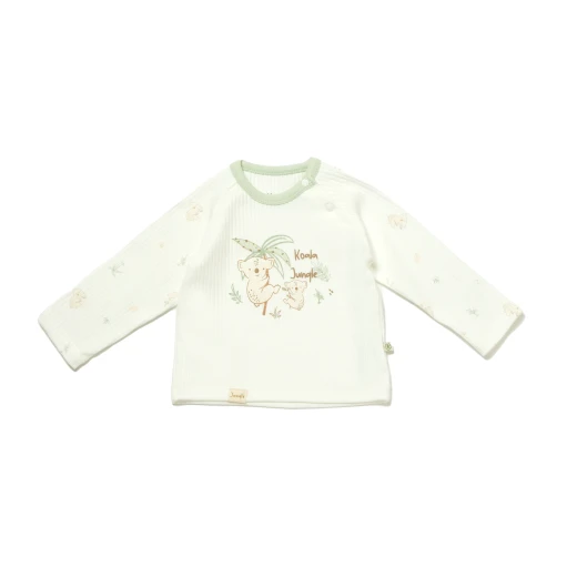 بلوزة كوالا من بي أورجانيك، فستقي (18-24 شهر) - BiOrganic - Image 2