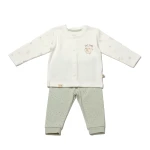 BiOrganic Koala Jungle Pyjamas Set Mint (2 Years) - BiOrganic