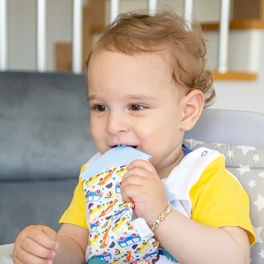 Babyjem Baby Teething Tie - Cars - BabyJem - Image 2