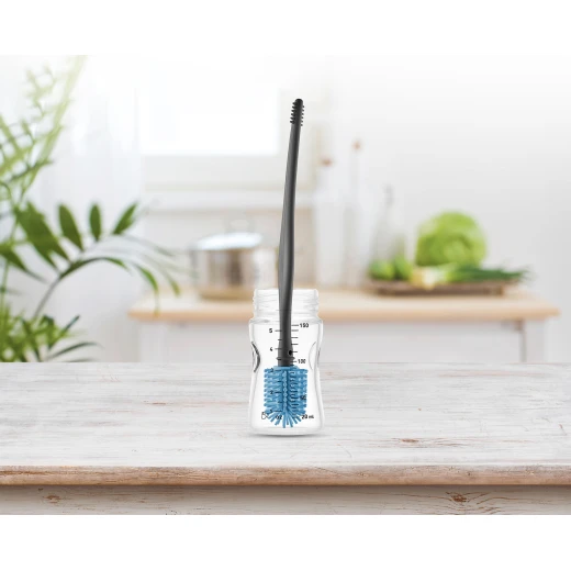Babyjem Bottle And Nipple Cleaning Brush Blue - BabyJem - Image 4